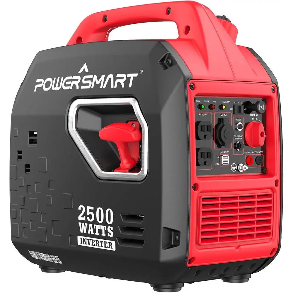

2500-Watt Portable Inverter Generator with Super Quiet or Camping