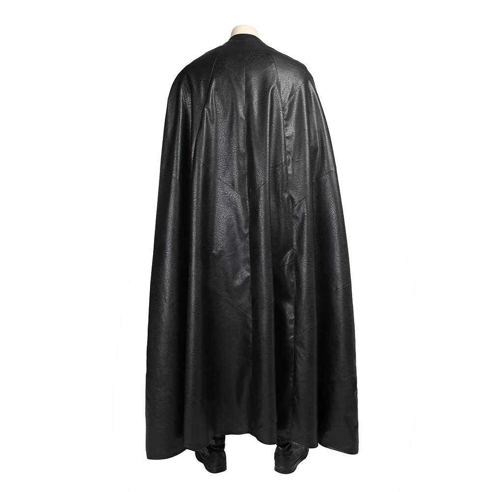 Kylo Ren Cosplay Costume Cloak Only Disfraz Fantasia Leather Cape Halloween Carnival Party Clothing