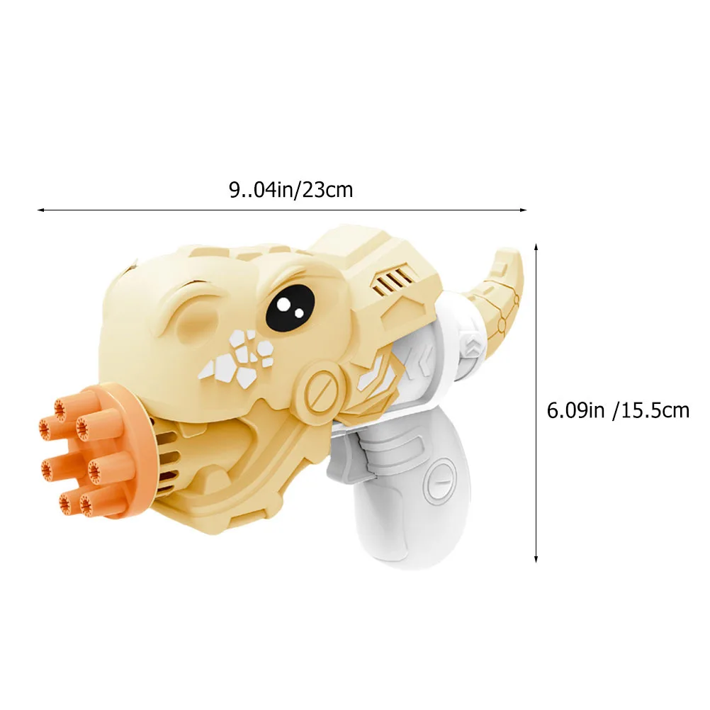 3 قطعة ديناصور تصميم فقاعة منفاخ فقاعات ملونة رائعة للأطفال هدية عيد ميلاد فقاعات للأطفال ديناصور آلة فقاعة #5