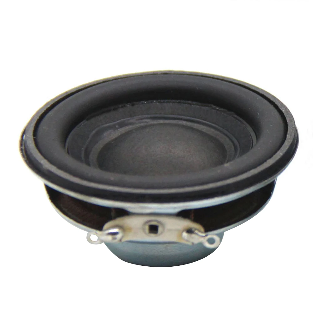 1Pcs 50MM Mini Audio Portable Speakers 4 Ohm 5W Full Range Speaker Rubber Side NdFeB Magnetic Speaker