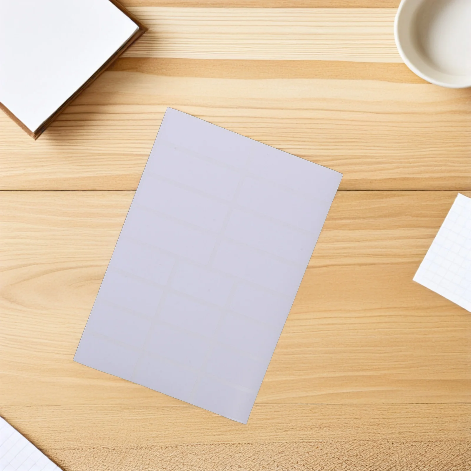 

600 шт. пустых этикеток для печати, 3x1 дюйм, 2x1 дюйм, для бутылок с эфирными маслами, банок, контейнеров для хранения продуктов, самоклеящиеся