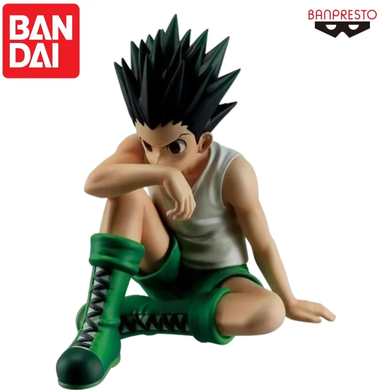 

Bandai в наличии, оригинальная кукла Banpresto Gon Freecss, новая фигурка в штучной упаковке, анимационные периферийные устройства, персонажи аниме, гараж