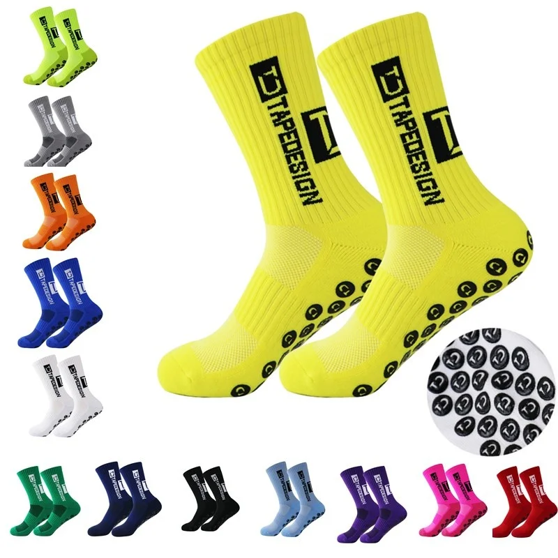 

Non-slip Anti Socks Socks Men Women Football Slip Sport Soccer Cycling Riding Grip Socks Size 38-45