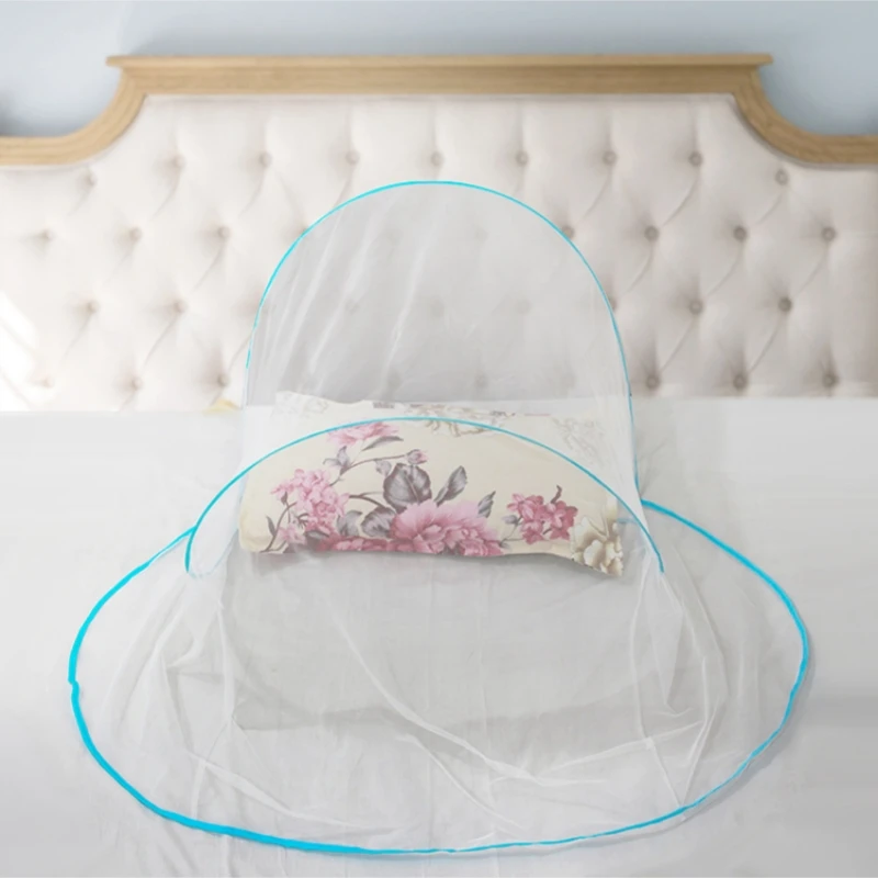 Summer Mosquito Net For Head One-Touch Tent Bed Mosquito Prevention Portable Equipment Foldable Bug Net Single Bed Mosquito Net.