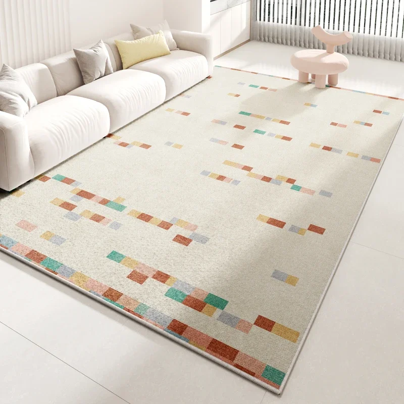 

Cream Style Living Room Decoration Carpet Large Area Rugs for Bedroom Fluffy Soft Bedside Rug Thickend Plush Cloakroom Floor Mat