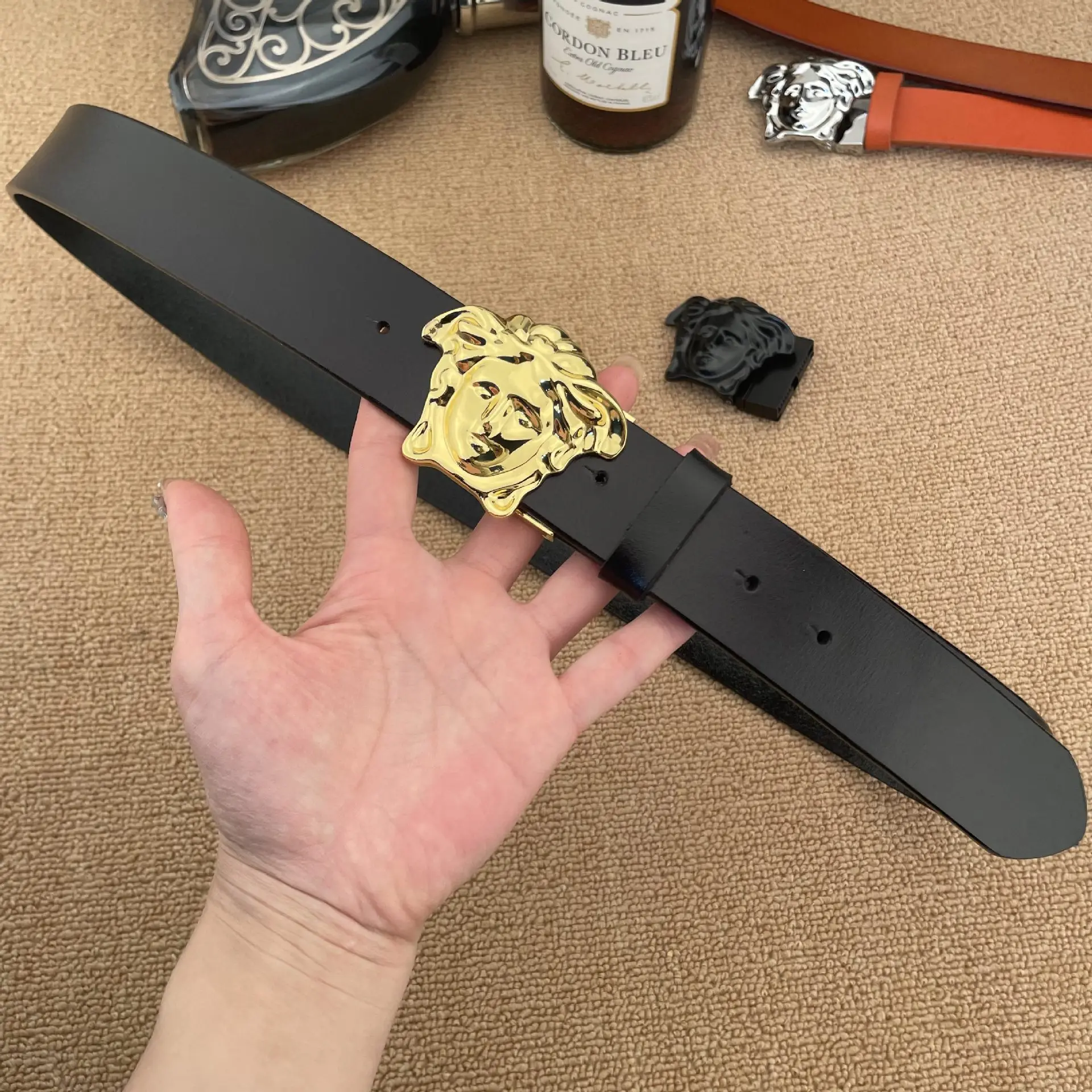 تصميم شخصي، حزام لسان كبير، أزياء نسائية، حزام شخصي للرجال، حزام فستان