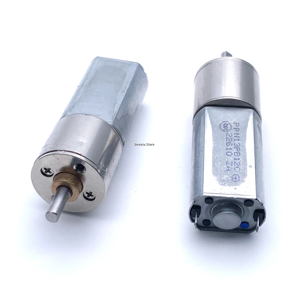 16GA-050 DC Gear Motor 6V 12V Micro Small Motor Dustproof Torque DIY Robot Machinery Lock Car DVD D Shaft