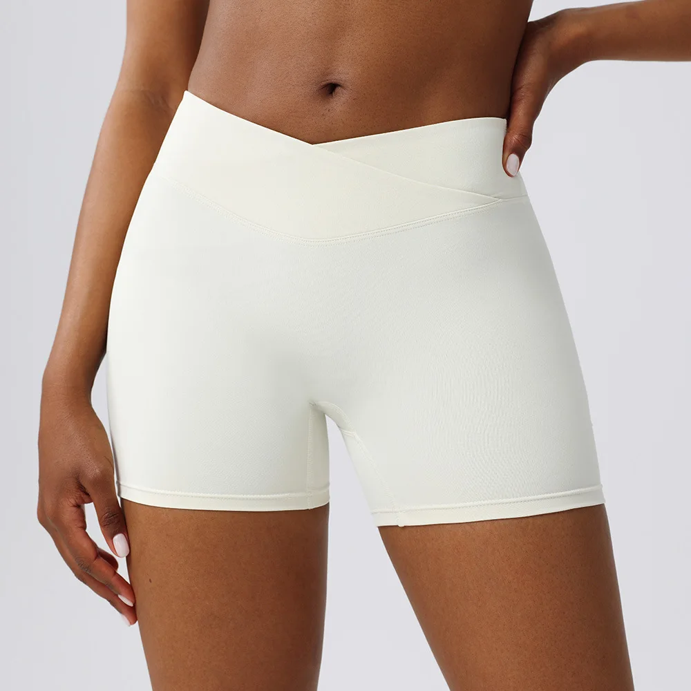 

Women’s High Waist Yoga Shorts, Butt Lifting Workout Tights, Stretch Fitness Gym Running Shorts, Sportswear for Training