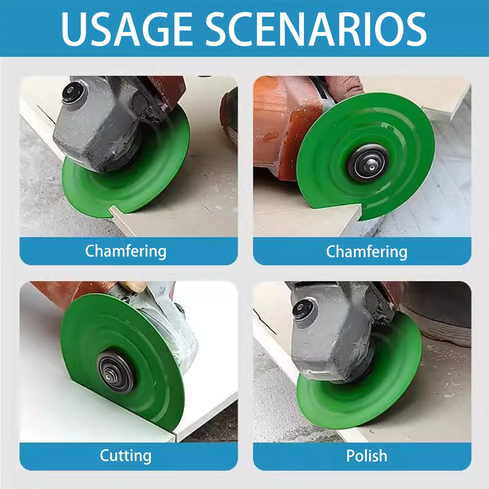 ダイヤモンド面取り鋸刃 耐久性と効率に優れた壊れにくい研削ディスク タイルや大理石に最適