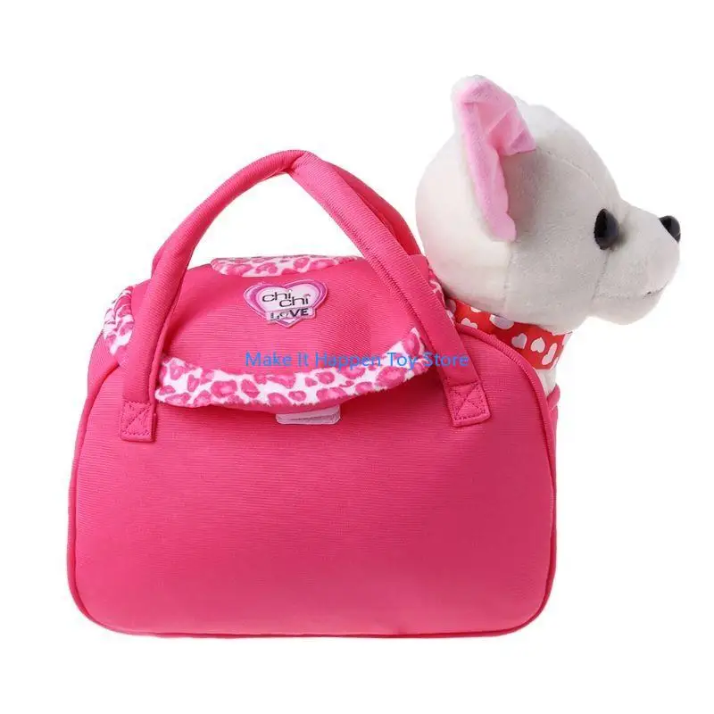 28ec 전자 애완 동물 로봇 개 지퍼가 걷는 노래 대화 형 장난감 가방을위한 가방