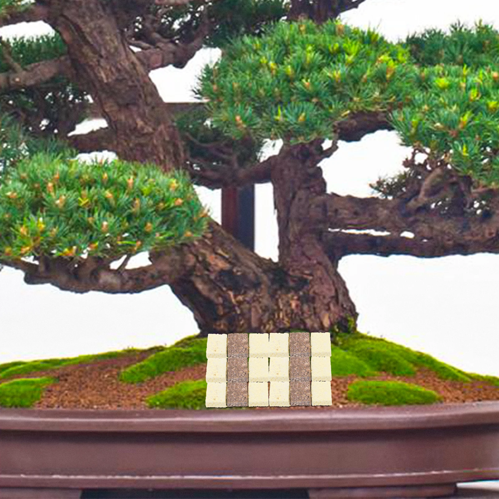 

20Pcs Micro Landscape Decor Resin Stairs Miniature Steps Ornament for Fairy Garden Bonsai DIY Home Office Decoration