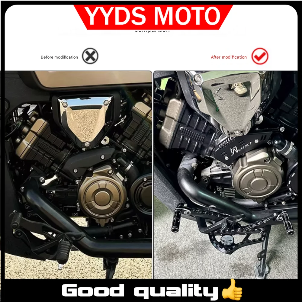 For QJMOTOR SRV600 modification, the front and rear shift levers are adjustable in length and angle.(Qianjiang 600srv).SRV600