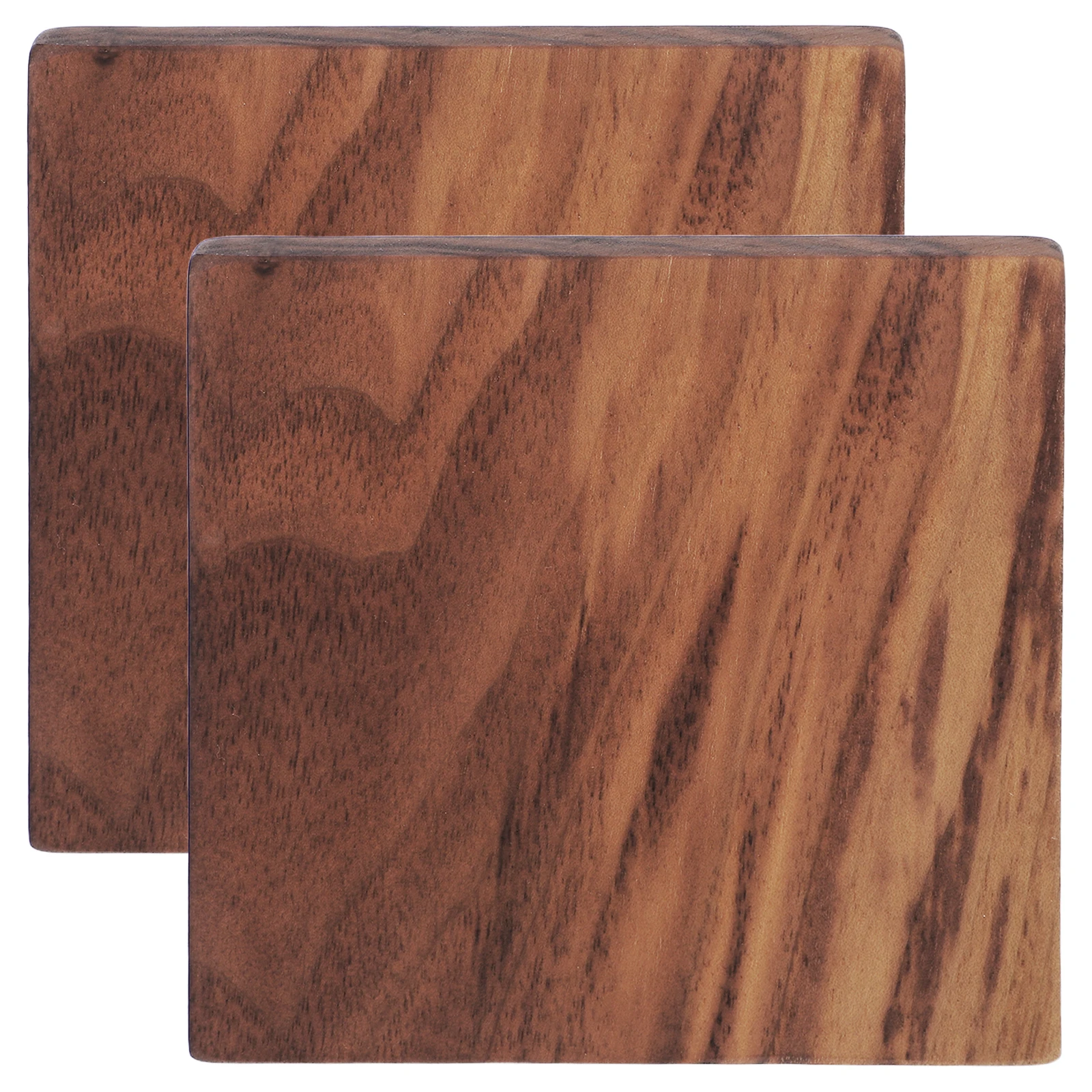 2 Pcs Walnuts Thick Panels Hardwood Boards Engraving Craft Supplies Diy Cutting Plywood Painting Solid