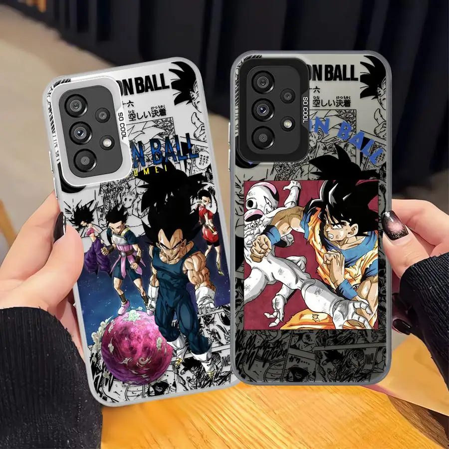 لعبة دراغون بول كاريكاتير فيغيتا غوكو قضية الهاتف لسامسونج غالاكسي A23 A16 A34 A14 A25 A12 A22 A24 A13 A32 A15 لينة قذيفة
