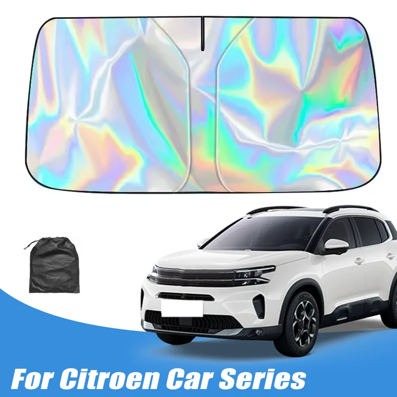 

For Citroen C3 C4 C4L C5 C6 Berlingo Jumpy Picasso DS3 DS4 DS Car Sun Visor Windshield Sunshade Heat Insulation Auto Accessories