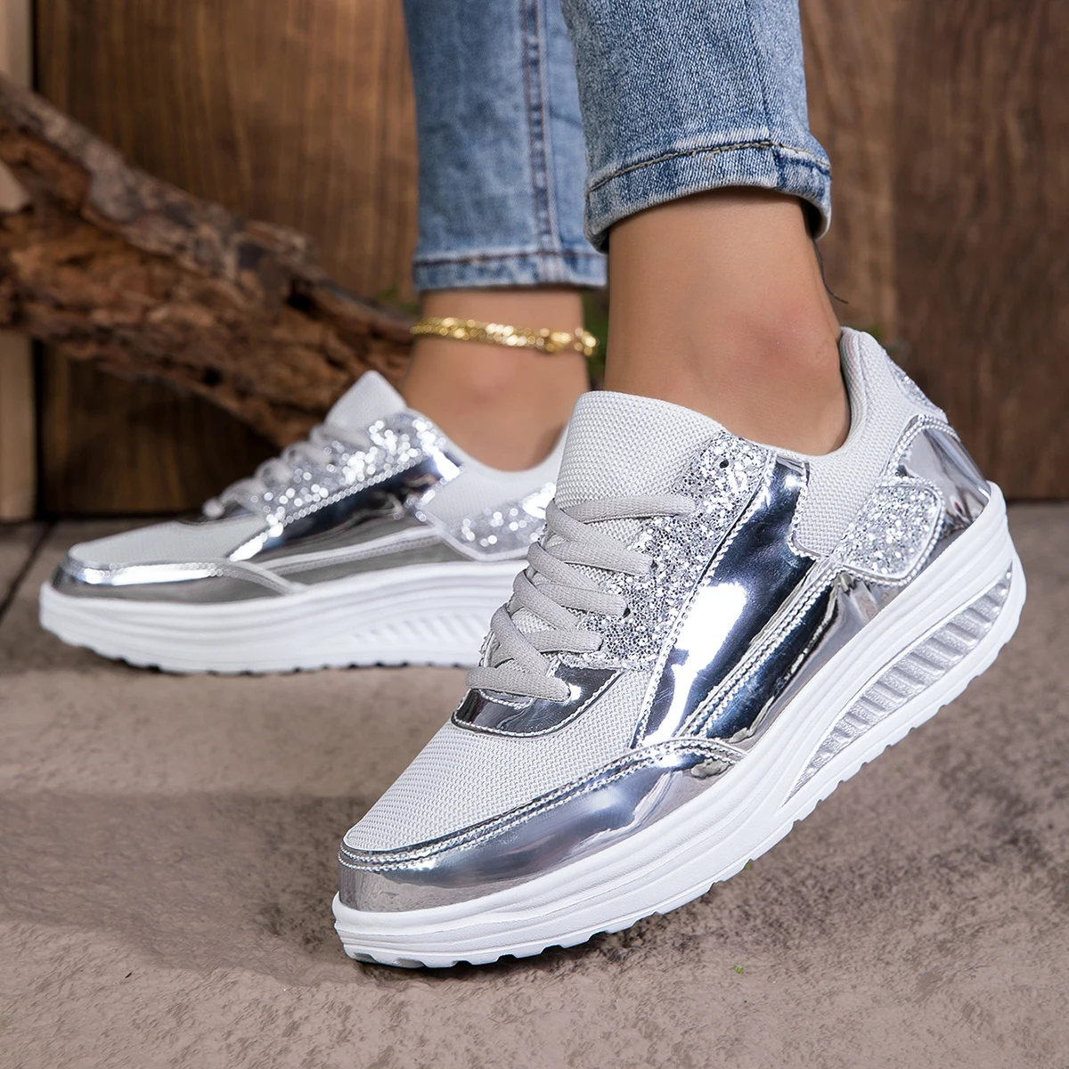 Sepatu Kets untuk Wanita Sepatu Ortopedi Sepatu Jalan untuk Wanita, Sepatu Tenis Kasual Ringan Sepatu Lari Udara Tenis