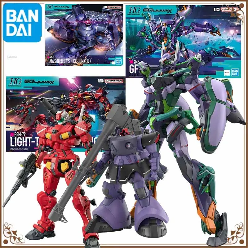 

Серия HG Gundam GQuuuuuuX gMS-K GFreD СВЕТ-ТИП GUNCANNONGAIA'S/ORTEGA'S RICK DOM Оригинальная коллекция моделей BANDAI GUNDAM Toys