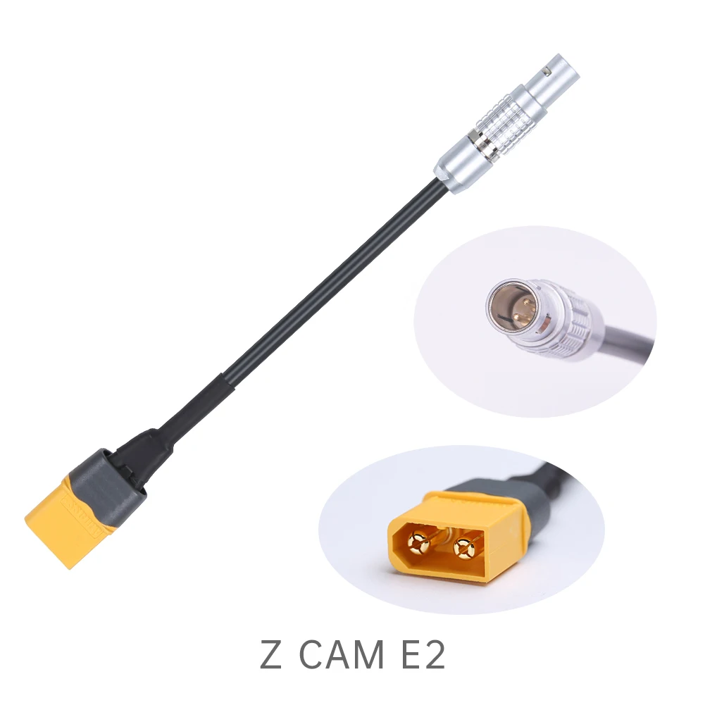 IFlight XT60H-Male kabel zasilający do czerwonego Komodo / BMPCC / Z CAM E2-M4 / Z CAM E2