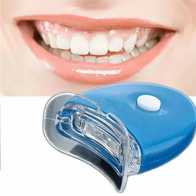 Dentes sem fio branqueamento Kit, Luz dos dentes, Dentes azuis LED, Clareamento dos dentes frios, Uso doméstico