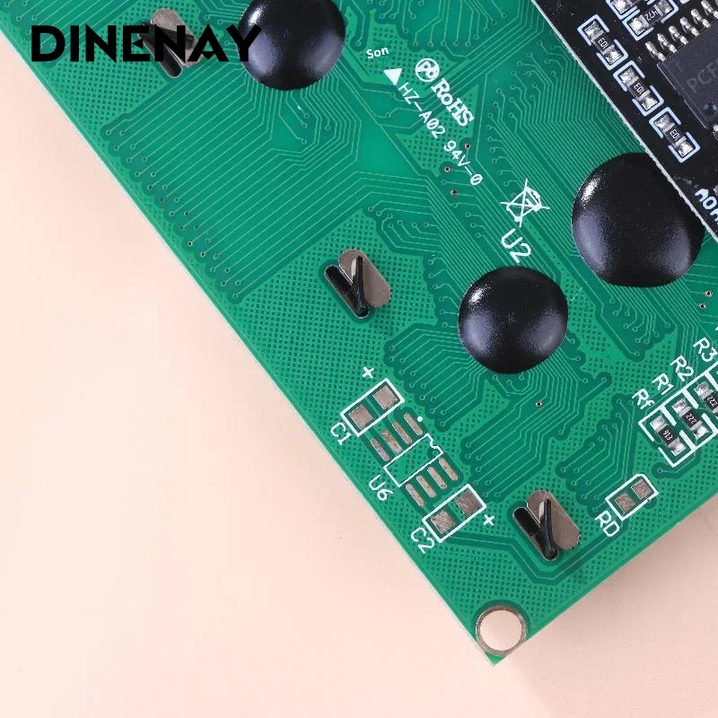 Moduł LCD 2004 Niebiesko-Zielony Ekran LCD 16x2 20X4 Znakowy R3 Mega2560 Wyświetlacz PCF8574T Interfejs IIC I2C