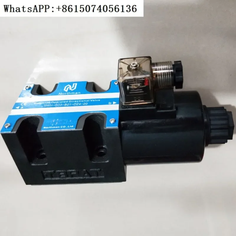 

N-orthman Taiwan Province North Seiki Solenoid SWH-G02-B3-A110-20-LS Directional Valve