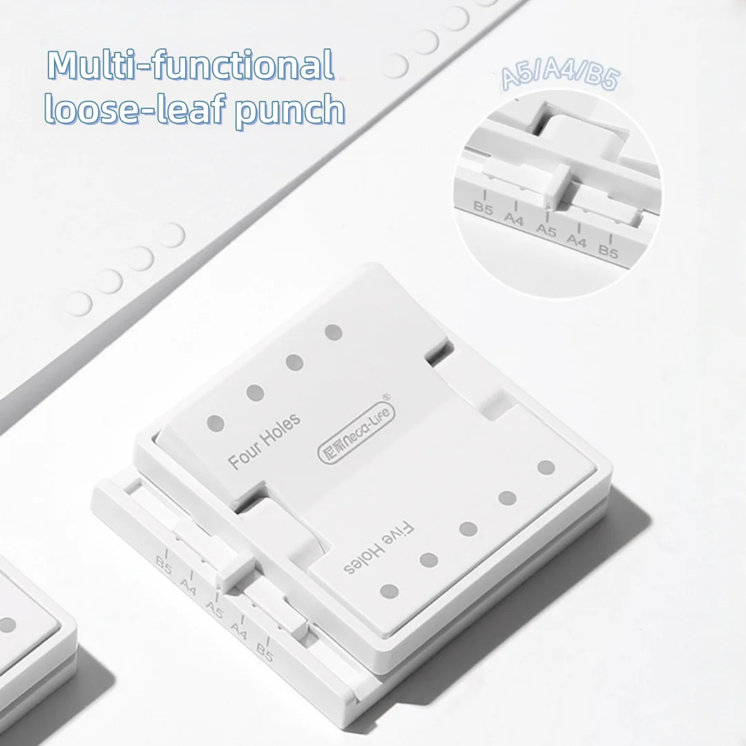 

5-hole square punch/4-hole Circular punch，handcrafted tools,DIY binding supplies , and binding for notebooks and diaries