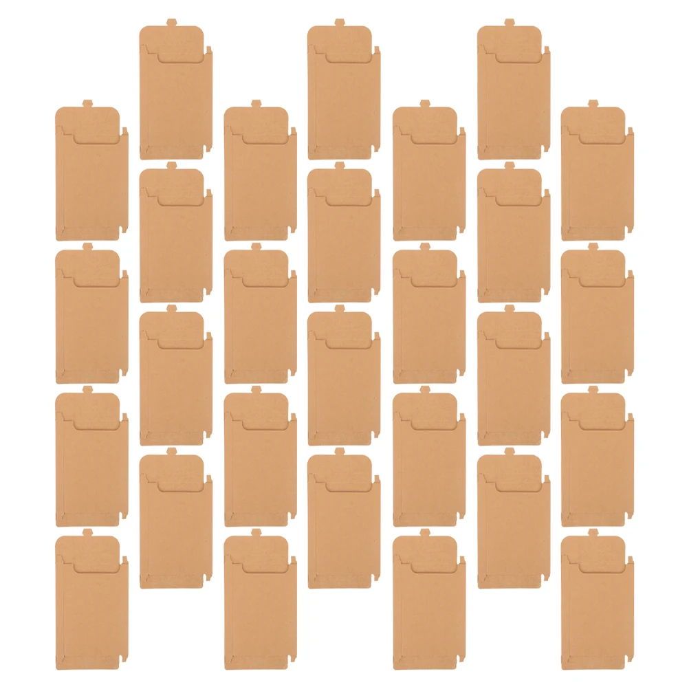 

100pcs Kraft Paper CD Bag DVD Envelopes Storage Holder Disc Sleeves Case Protect Scratch CD Cases Paper Envelop