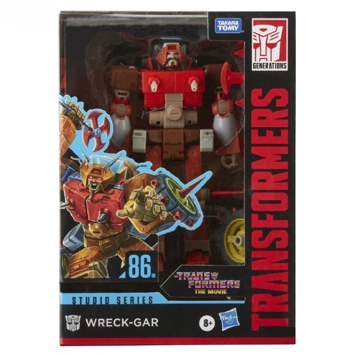 

Hasbro Transformers classic toy movie 1986 SS86-09 wreckage action figure robot model original box desktop ornament collection