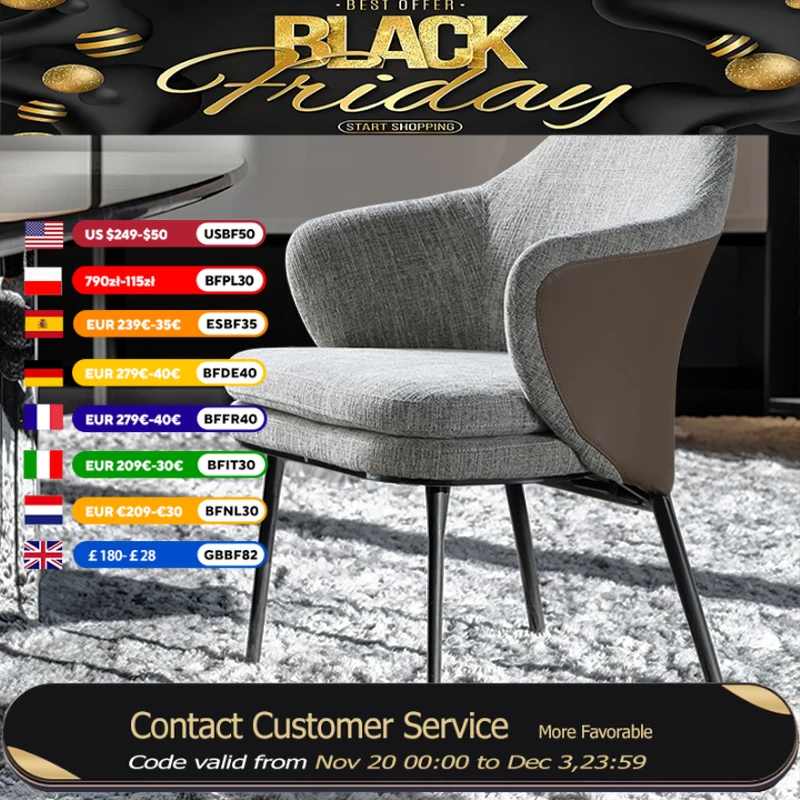 

Итальянский роскошный ресторанный обеденный стул, подлокотник, современный дизайн, расслабляющие свадебные стулья, мебель для гостиной Sillas Para Comedor