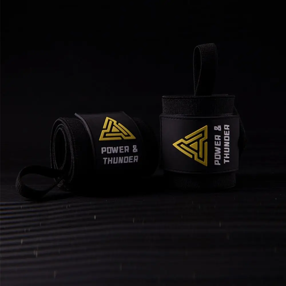 

Bench Press Fitness Wrist Wraps Anti-slip Weightlifting Sports Wristband Adjustable Wrist Protection Weights Lifting Straps