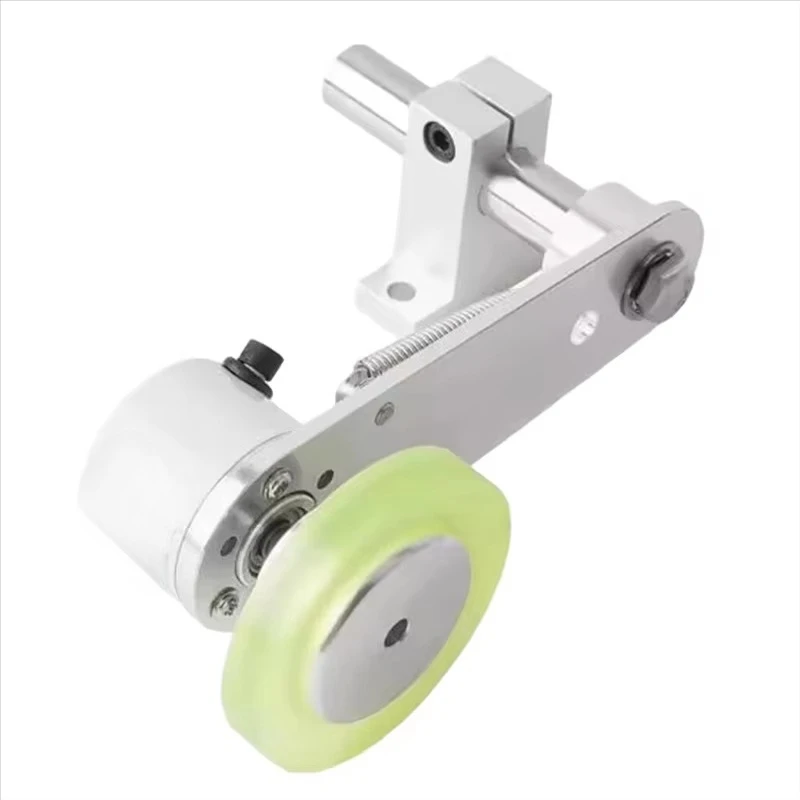 40mm Aluminum Encoder Mounting Bracket, Industrial Polyurethane Measuring Wheel Support Holder