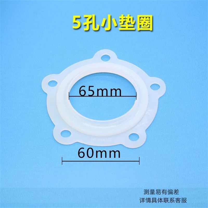 1PC silicone rubber gasket seal for electric water heater Heating tube flange drain outlet silicone seal ring parts