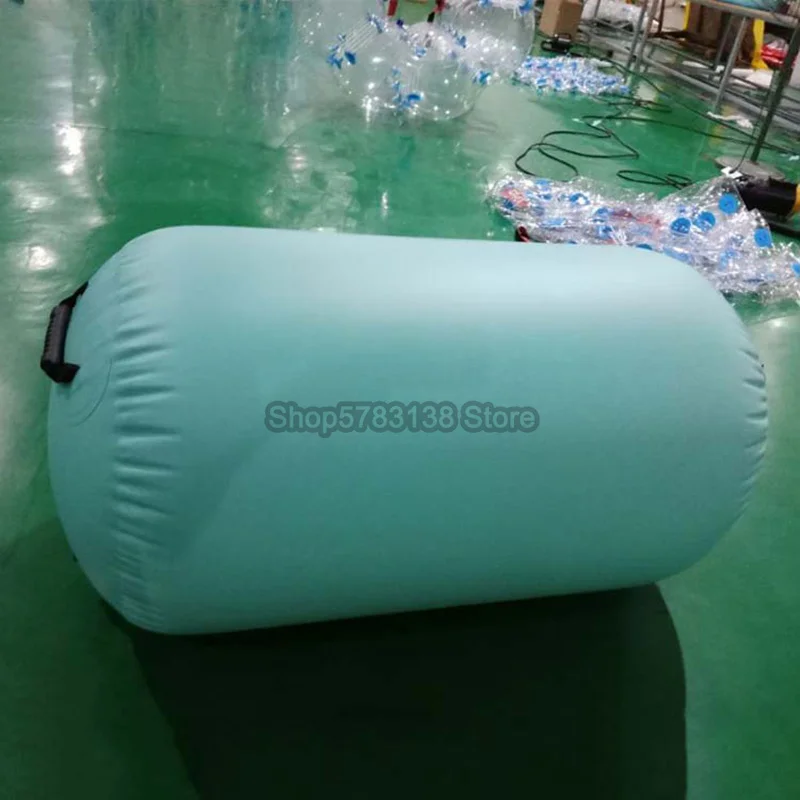 

2023 Air Roller PVC Air Barrel For Gymnastics Home Use Air Gym Roller Tumbling Yoga Mat Free Shipping