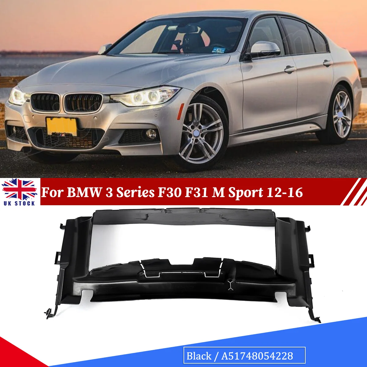 

Water Tank Catheter For Bmw 3 Series F30 F31 318d 320i 330i 340i 2012 2013 2014 2015 2016 M Sport Front Lower Intake Air Duct