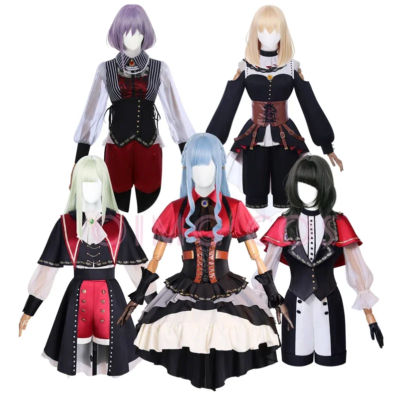 

BanG Dream Sakiko Togawa Косплей Костюм Wakaba Mutsumi Карнавальная форма для взрослых Аниме Костюмы на Хэллоуин Маскарад Женская игра