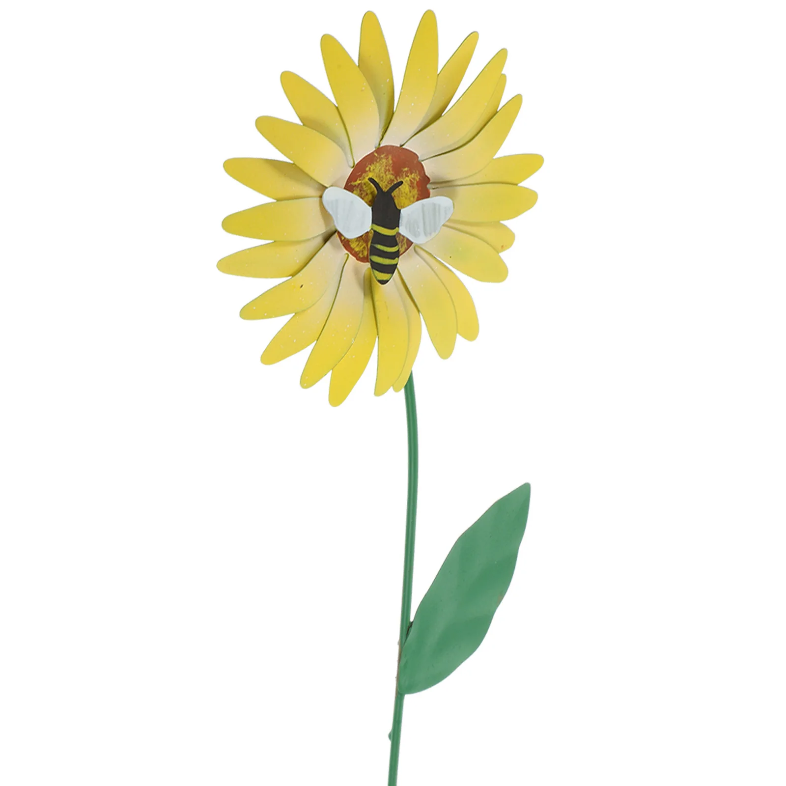 

Garden Stakes Decor Iron Art Patio Decoration Flower Pot Stakes Adorable Insert Lawn Ornament Durable Longtimeuse Noteasytofade