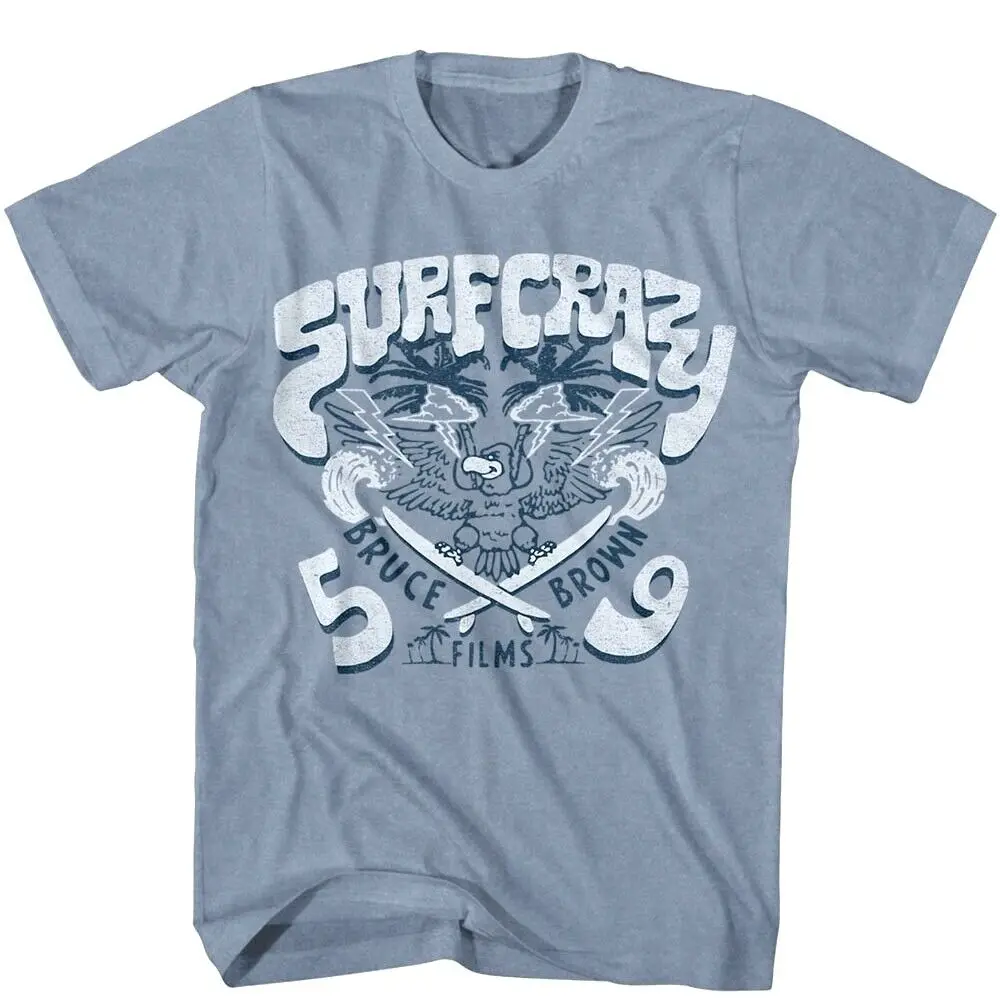 Surf Crazy Blue Eagle 59 Men's T Shirt