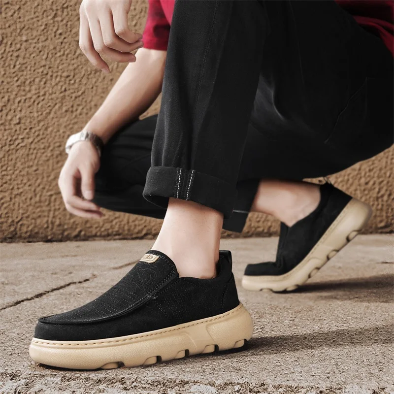 Herren Slipper Für Alltag Und Business Im Bequemen Design_voghion.com