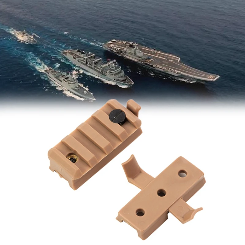 Nylon Lead Rail Helmet Flashlight Clip Rail Slider Universal Helmet 20Mm Accessories Flashlight Clip 1 Pair C