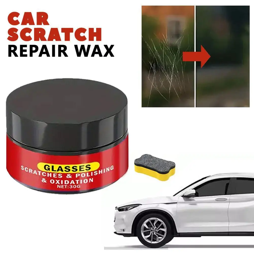 1/2/3Pcs Car Windshield Scratch Repair Wax Universal Lens Polishing Wax Deep Repair For Paint Surface Windshield Repair Tool