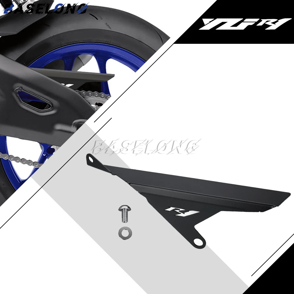 

Motorcycle Accessories Rear Chain Cover Guard Sprocket Protector For Yamaha YZFR1 YZFR1M YZF R1 YZF R1M 2015-2025 2024 2023 2022