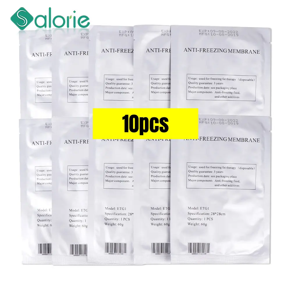 

10pcs Anti Freeze Membrane for Freezing Machine Anti Cellulite Body Slimming Weight Loss Lipo Fat Freeze Cryolipolysis Therapy