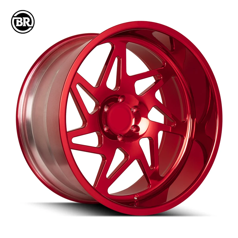 Borui Deep Disc Alloy 5X130 5x120 6x139.7 Is Suitable For Jeep Trucks With 18-26 Inch Concave Forging And Polishing