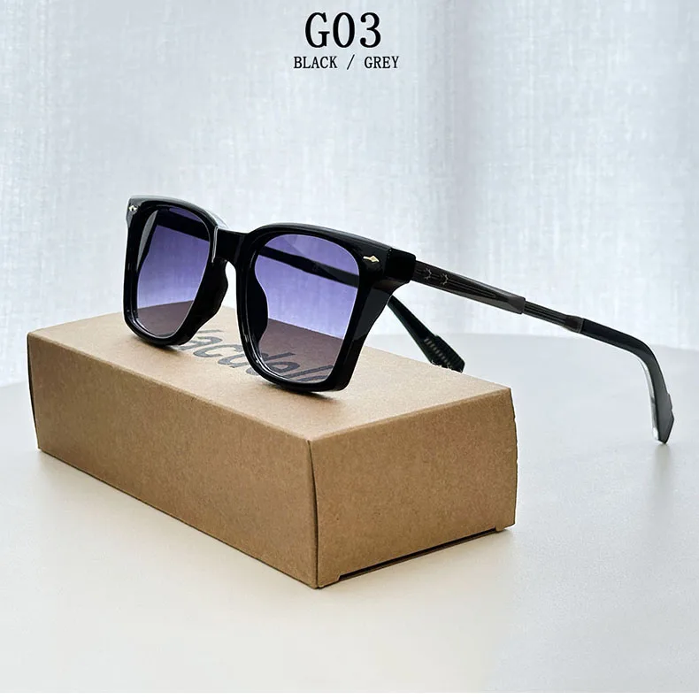Mode Sonnenbrillen Frauen 2025, Vintage Quadrat Sonnenbrille Männer Retro Brille Dropshipping Gafas De Sol Hombre Lunette Soleil Femme – Detail 3