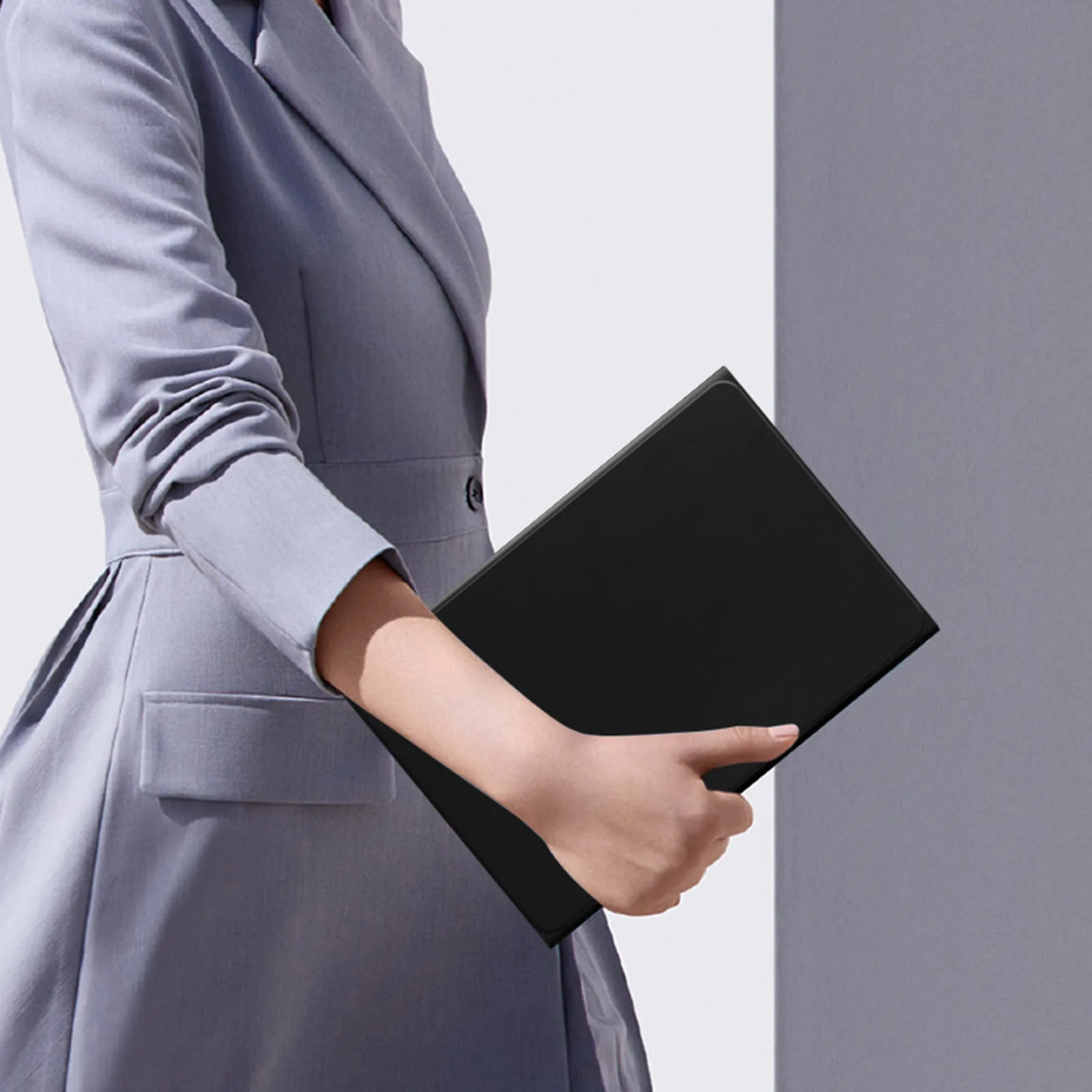 Round Button Keyboard Case for Lenovo Tab K9/M9 2023 TB-310FU 9inch Tablet,Detachable Wireless Keyboard Cover with Mouse (Black)