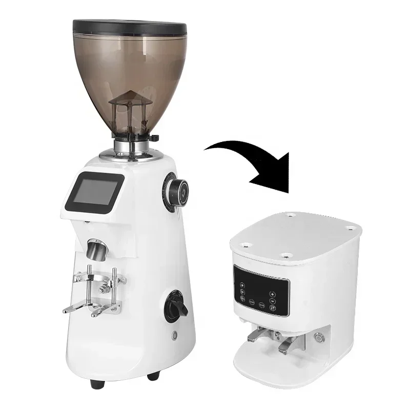 

The New Listing Automatic Adjustable 58 mm Coffee Tamper Pressure Commercial Electric Coffee Tamper