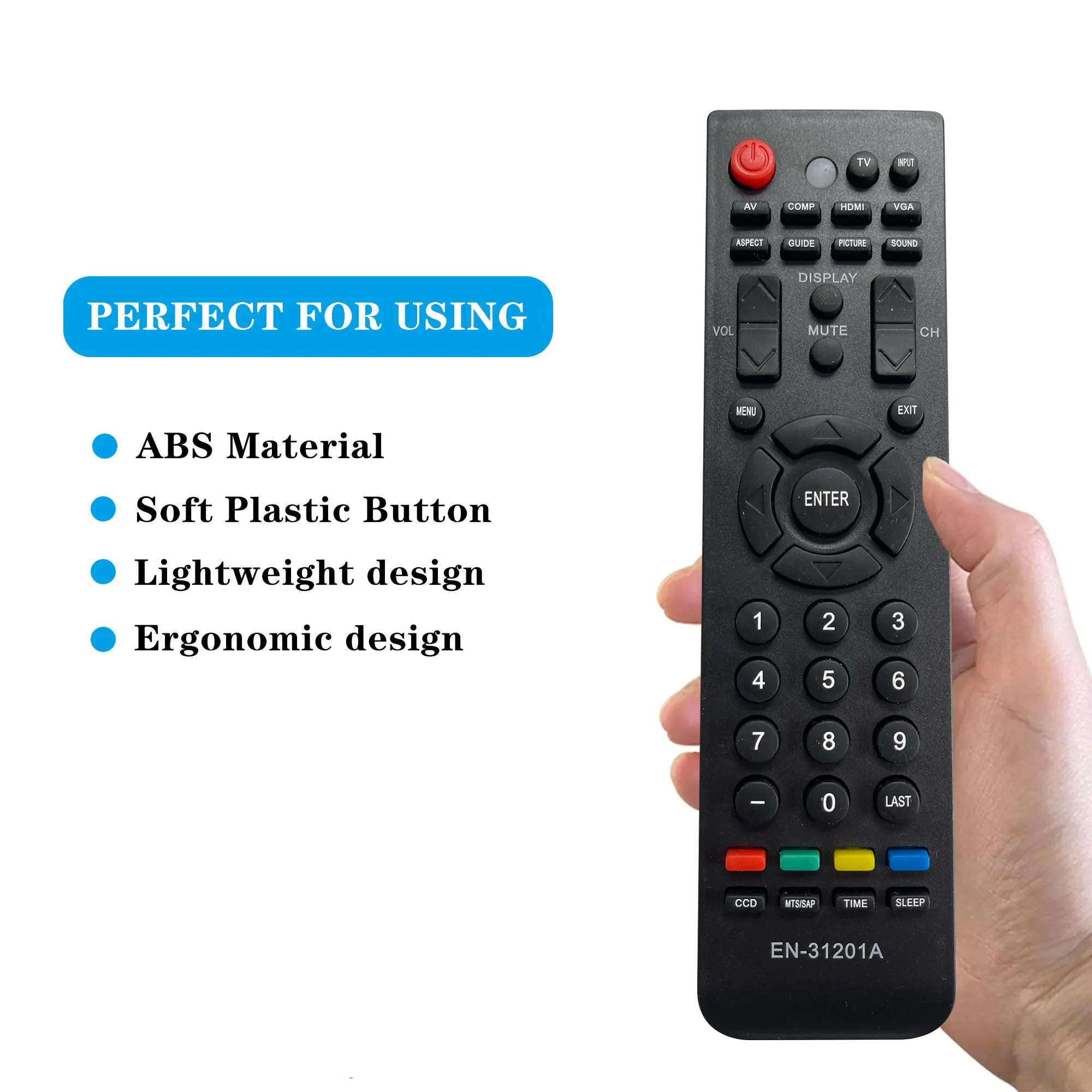 Remote Control Universal pengganti EN-31201A untuk LED Hisense HDTV LED HD