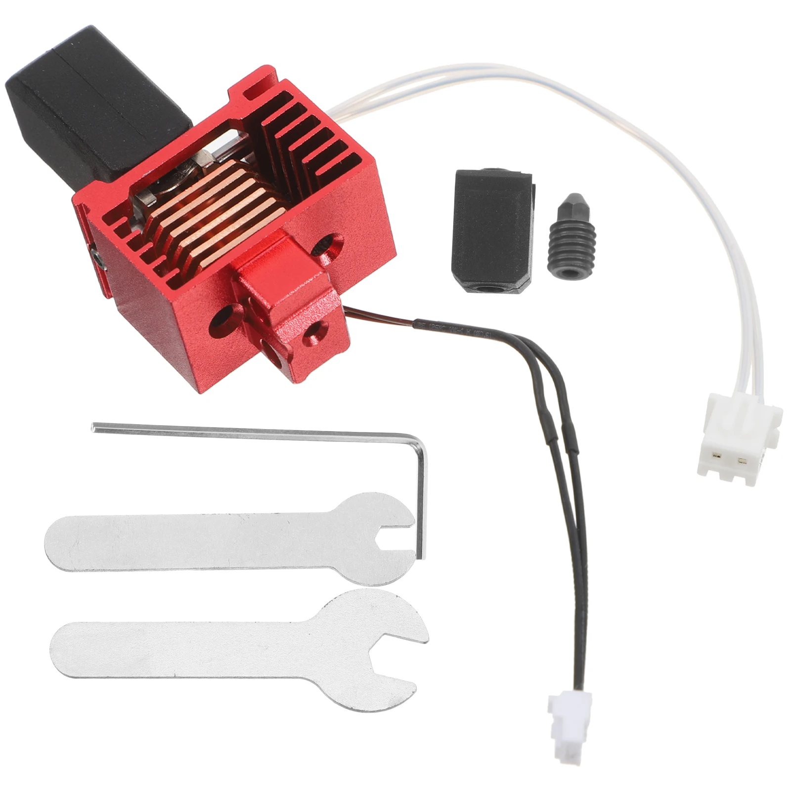 

1 комплект, комплект Hotend, детали насадки для экструдера, металлический совместимый высокопроизводительный сменный модуль Spider Hotend