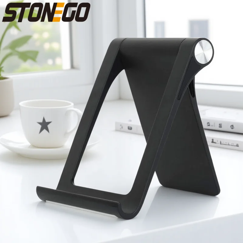 

360 Degree Adjustable Mobile Phone Holder Stand for Smartphone Tablet Compatible UniversalDesktop Use