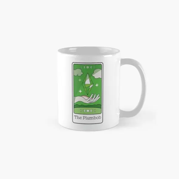 Tarot Plumbob Classic  Mug Design Cup Gifts Coffee Photo Picture Simple Tea Handle Round Printed Drinkware Image